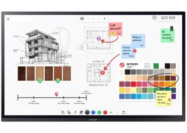 PN LA752 75" InGlass?Touch Display