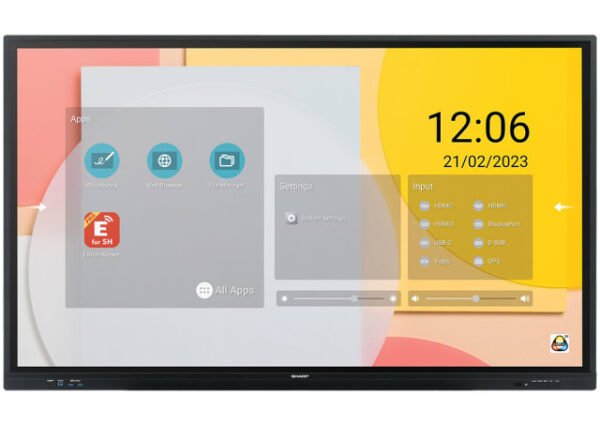 86" Interactive Touch Display